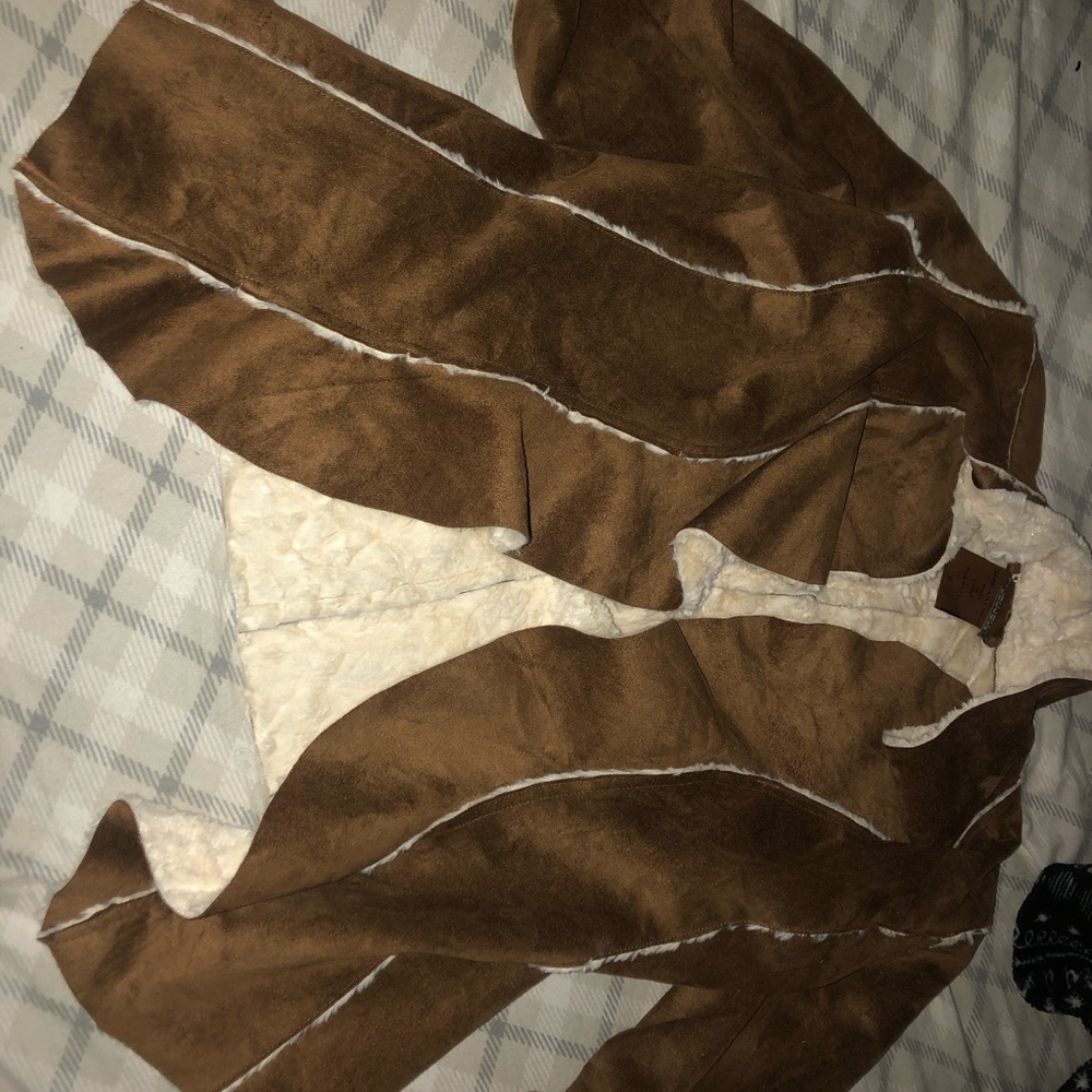 JOUJOU FAUX SHEARLING COAT